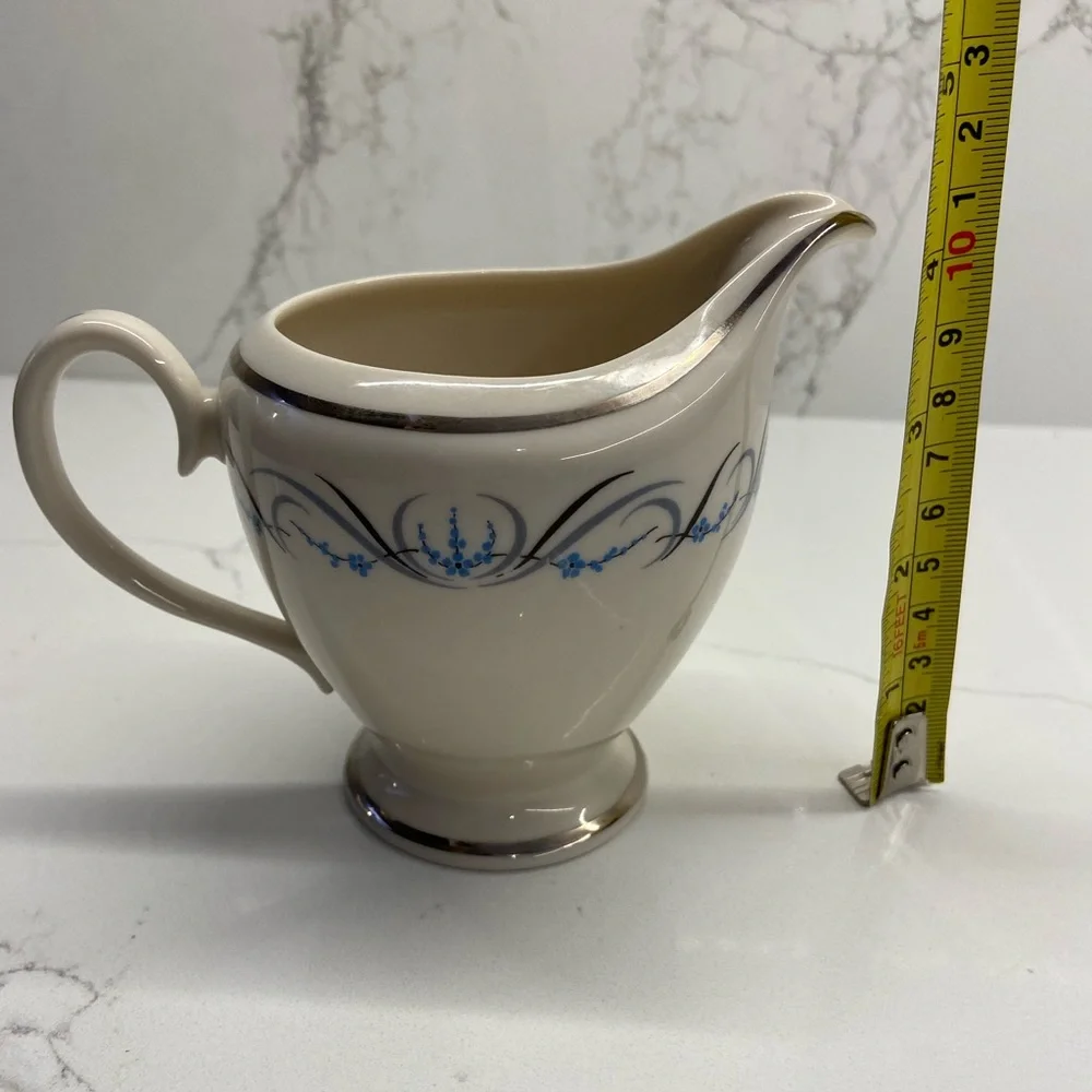 Vintage Society fine China Waltz of Spring Creamer Made in USA Tea party mcm - Picture 4 of 6